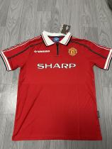 1998-1999 Man Utd Home Retro Soccer Jersey