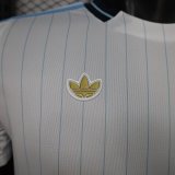 25-26 Argentina White Casual Version Player Version Soccer Jersey