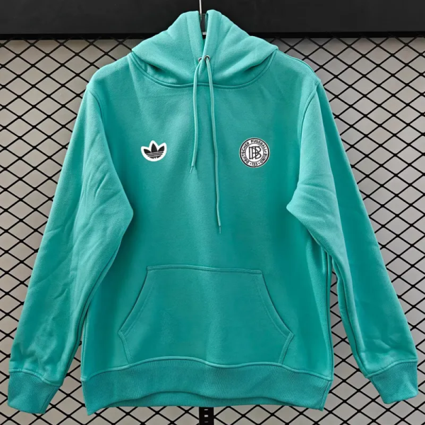 2026 Germany Light green Hoody 浅绿色(加绒)