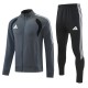 2026 AD Gray Jacket Tracksuit