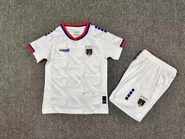 2026  Cape Verde Away kids Soccer Jersey