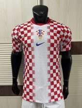 2026 World Cup Croatia Home Player Version Soccer Jersey