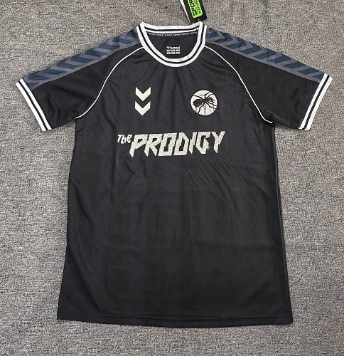 26-27 The Prodigy x Hummel Black Limited Edition Fans Soccer Jersey