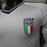 2026 Italy Away Long sleeves Player Version Soccer Jersey*长袖球员