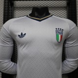 2026 Italy Away Long sleeves Player Version Soccer Jersey*长袖球员