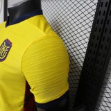2026 Ecuador Home Player Version Soccer Jersey