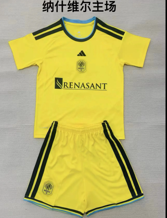 26-27 Nashville Soccer Clube kids jersey