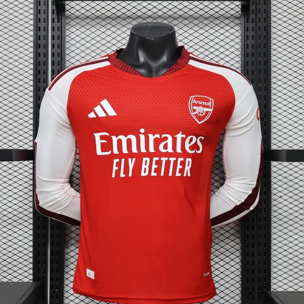 26-27 ARS Home Long sleeves Player Version Soccer Jersey