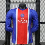 26-27 PSG Home Long sleeves Player Version Soccer Jersey*长袖球员