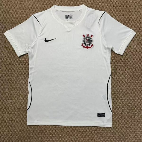 26-27 Corinthians Home Fans Soccer Jersey