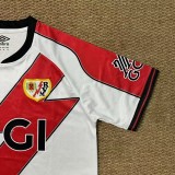 26-27 Rayo Vallecano Home Fans Soccer Jersey