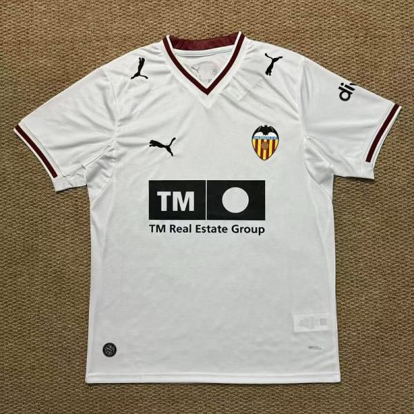 26-27 Valencia Home Fans Soccer Jersey
