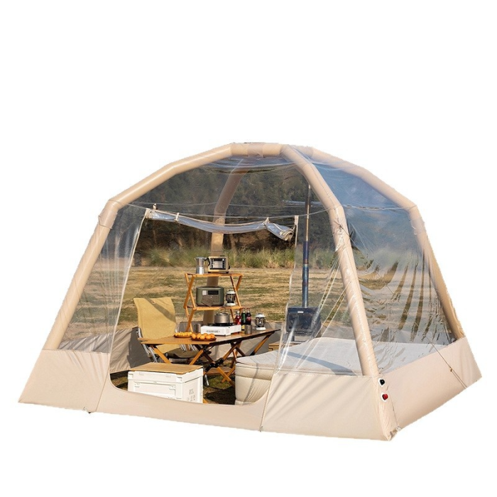 Outdoor Outdoor Starry Sky Transparent Tent Internet Celebrity Bubble House Sunshine Room Camping Mongolian Tent Farmhouse Dining