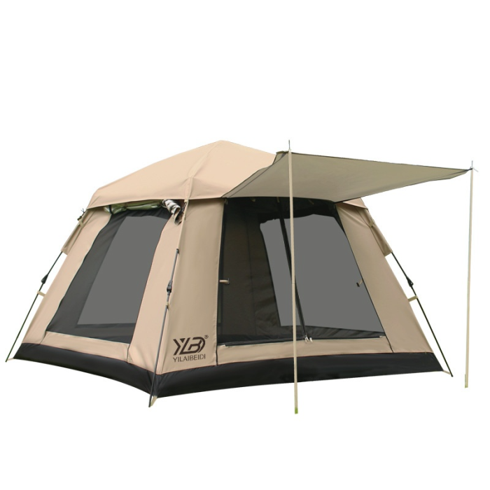 Outdoor Fully Automatic Portable Camping Inflatable Tent Tarp Fishing Field Gear Thickened Sun Protection Quick-Set Tent