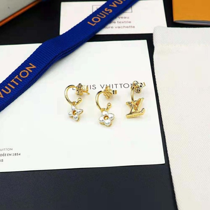 Louis Vuitton Women LV Floragram Earrings