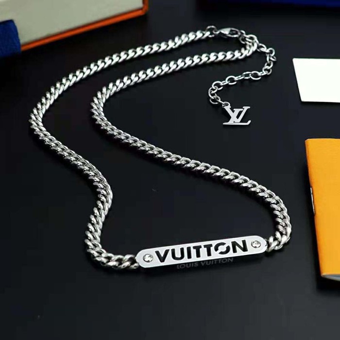Louis Vuitton Unisex LV ID Necklace