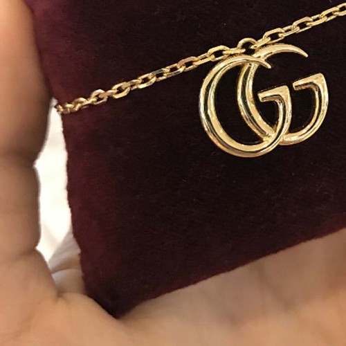 Gucci Women Double G Yellow Gold Necklace Jewelry Gold