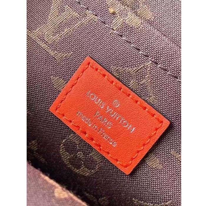 Louis Vuitton Unisex LV Alma Backpack Orange Epi Grained Cowhide Leather M25104