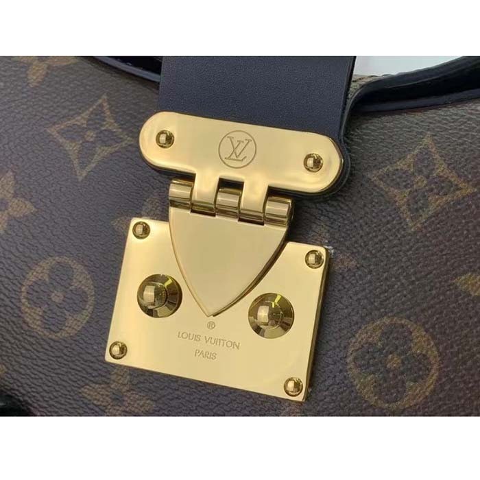 Louis Vuitton Women LV Twinny Monogram Reverse Coated Canvas Cowhide Leather