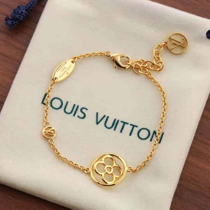 Louis Vuitton Women LV Twiggy Bracelet-Gold