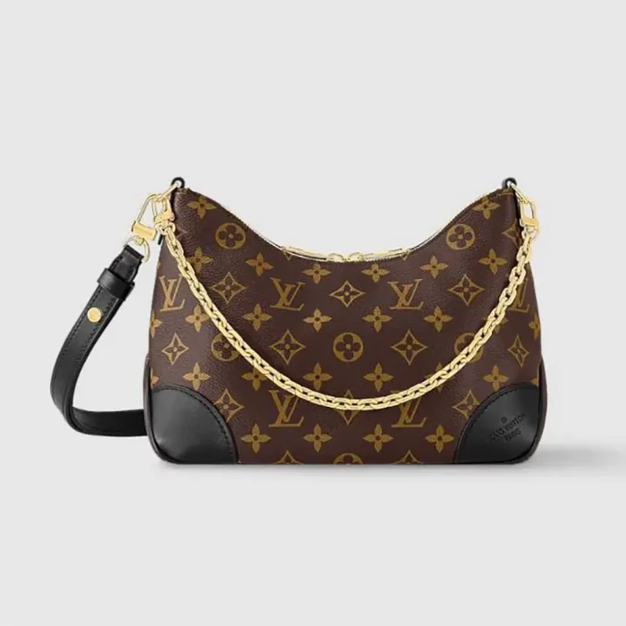 Louis Vuitton LV Women Boulogne PM Embossed Grained Cowhide Leather M45831