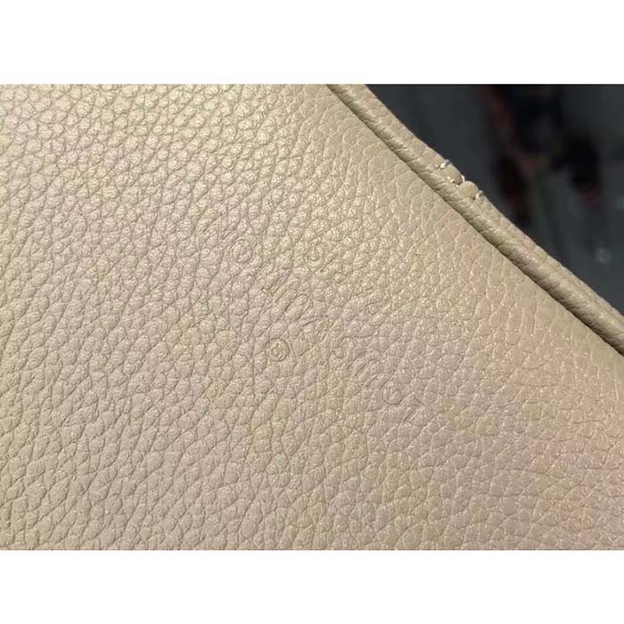 Louis Vuitton Women Speedy Bandoulière 25 Handbag Tourterelle Embossed Grained Cowhide Leather