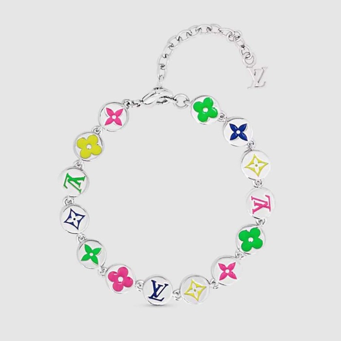 Louis Vuitton Unisex Monogram Colours Bracelet