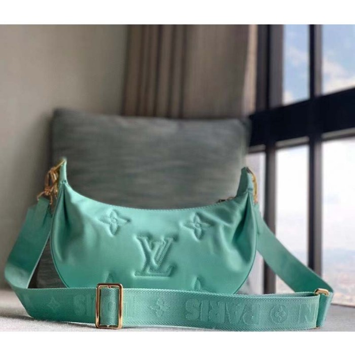 Louis Vuitton LV Women Over The Moon Vert D'Eau Green Quilted Embroidered Calf