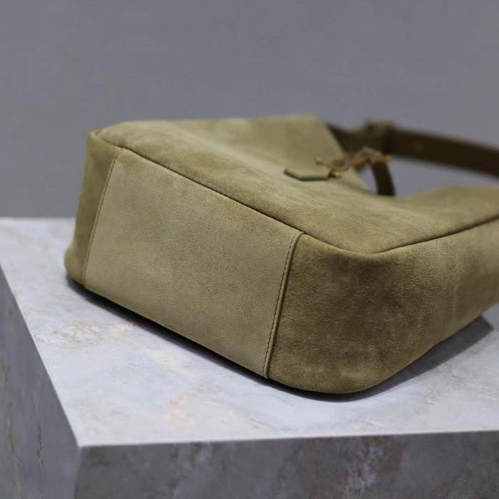 Saint Laurent YSL Women Le 5 À 7 Supple Large Suede