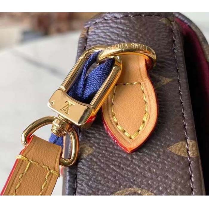 Louis Vuitton Women Micro Chantilly Monogram Coated Canvas Natural Cowhide-Leather M46643