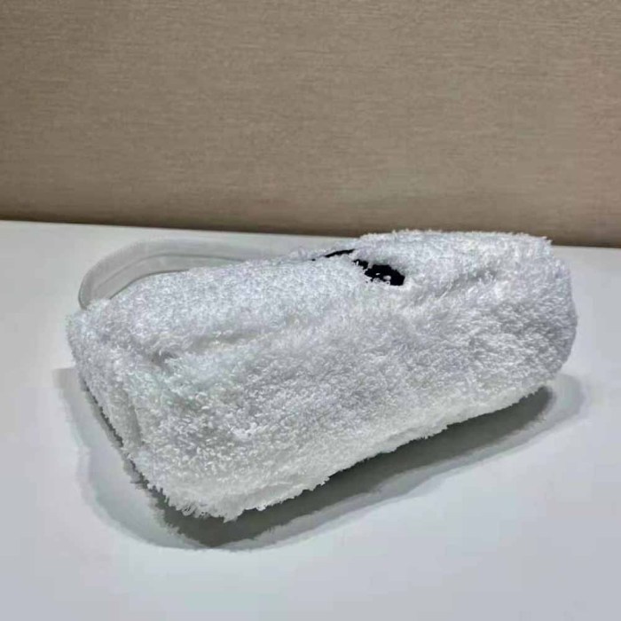 Prada Women Re-Edition 2000 Terry Mini-Bag-White