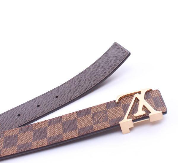 Louis Vuitton LV Unisex LV Initiales 40MM Belt Brown