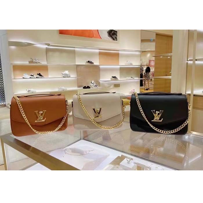 Louis Vuitton LV Women Oxford Cognac Grained Calf Leather Microfiber Lining