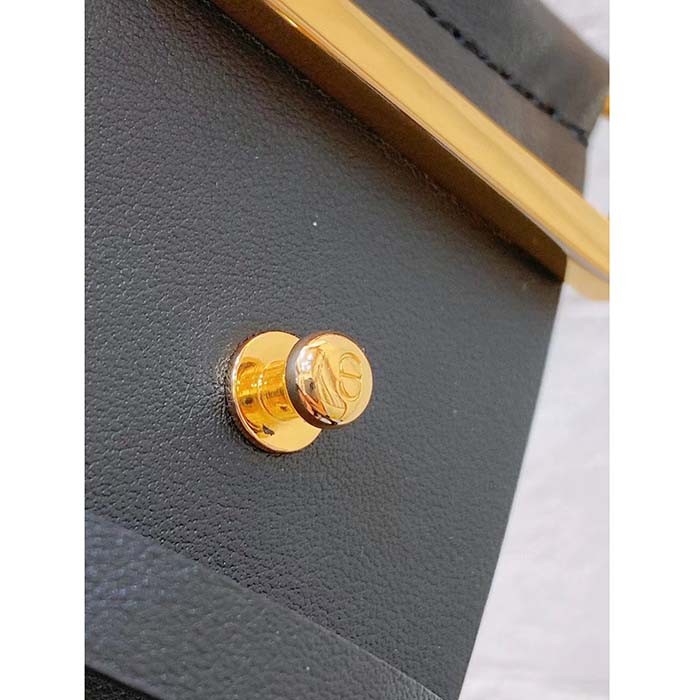 Dior Unisex CD Dior Punk Belt Black Matte Calfskin 54 MM Width