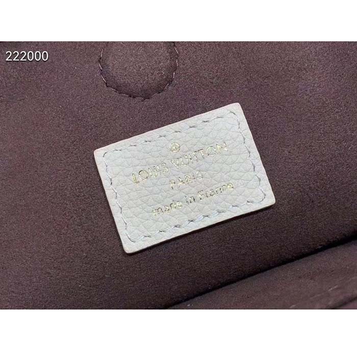 Louis Vuitton LV Women Vendôme MM Cream Monogram Coated Canvas Cowhide Leather