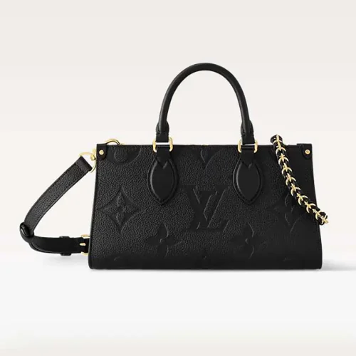 Louis Vuitton LV Women Onthego East West Monogram Empreinte-Black M23640