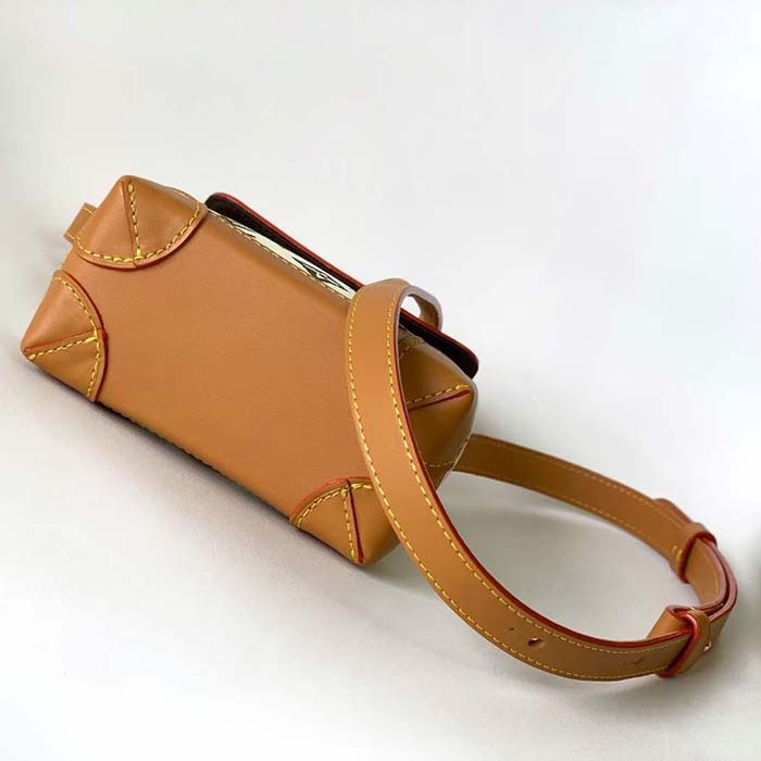 Louis Vuitton Unisex LV Nano Steamer Vanilla Monogram Craggy Coated Canvas M83429