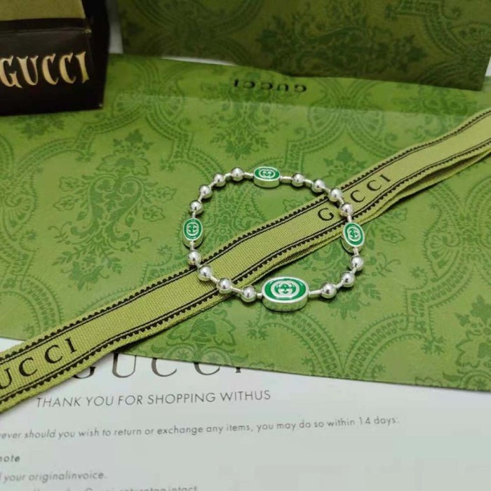Gucci Women Interlocking G Boule Chain Bracelet