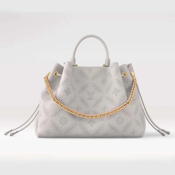 Louis Vuitton LV Women Bella Tote in Calfskin-leather Trim M13838