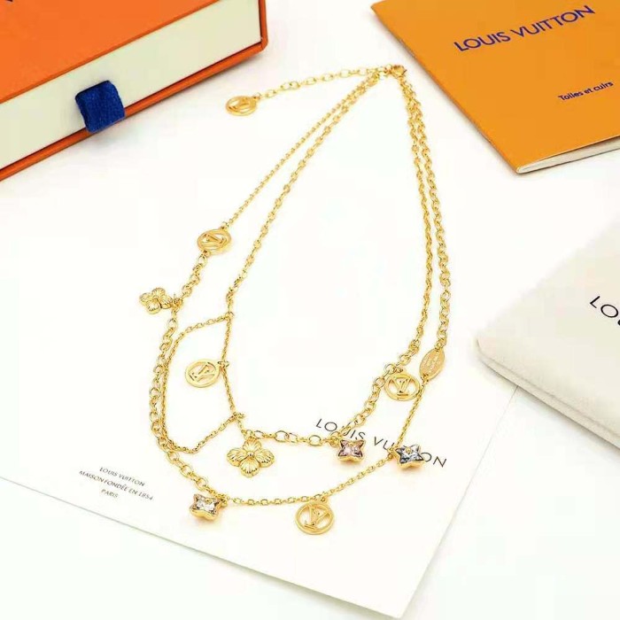 Louis Vuitton Women Blooming Strass Necklace