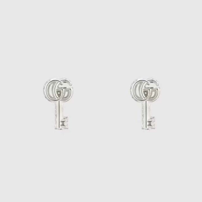 Gucci Women GG Marmont Key Earrings