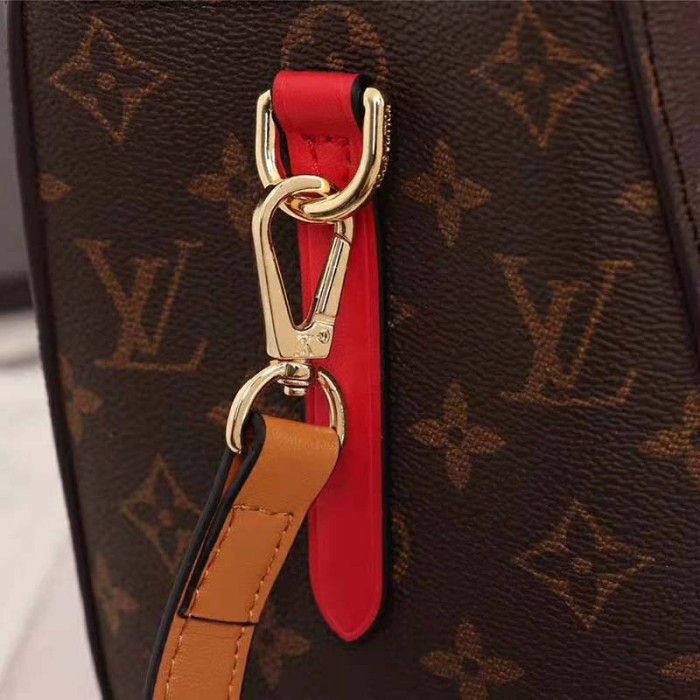 Louis Vuitton LV Women Montaigne BB Handbag in Monogram Canvas-Brown