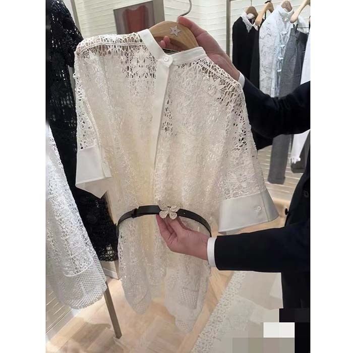 Dior Unisex CD Dior Métamorphose Belt Black Ultrasmooth Calfskin Leather 20 MM Width