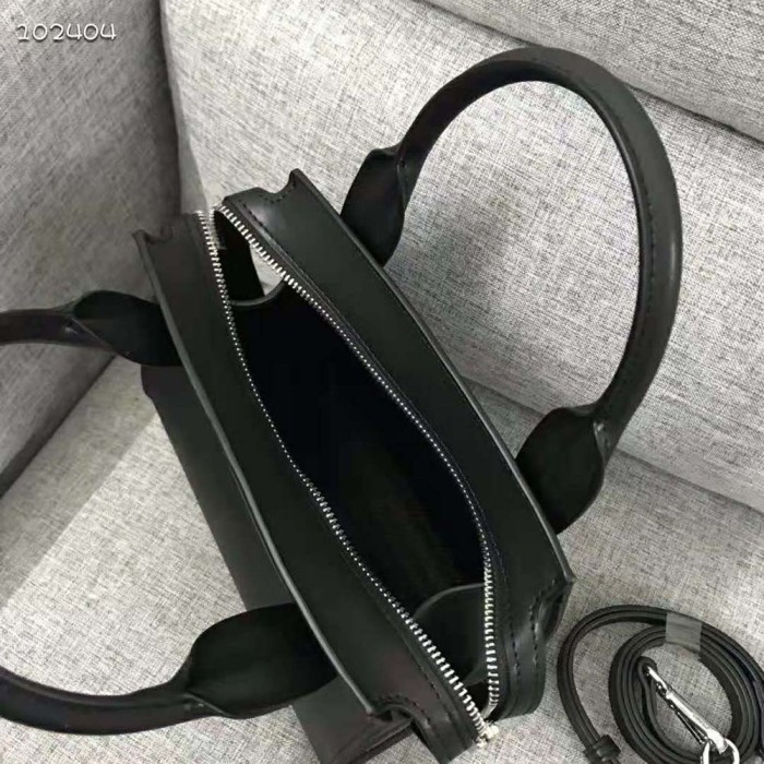 Prada Women Saffiano leather Prada Kristen Handbag-Black