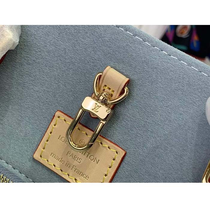 Louis Vuitton Unisex OnTheGo MM Tote Damier Monogram Coated Canvas N40518