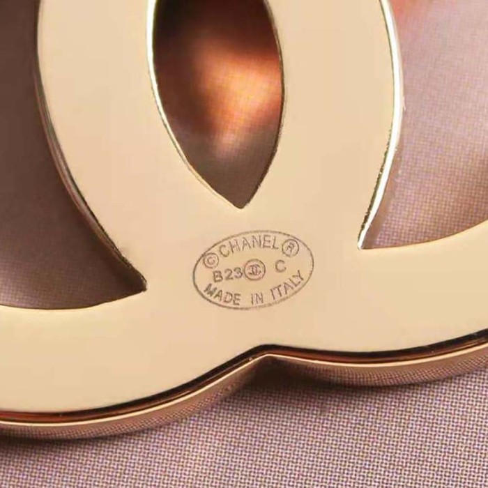 Chanel Women Pendant Earrings in Metal Glass Pearls & Strass