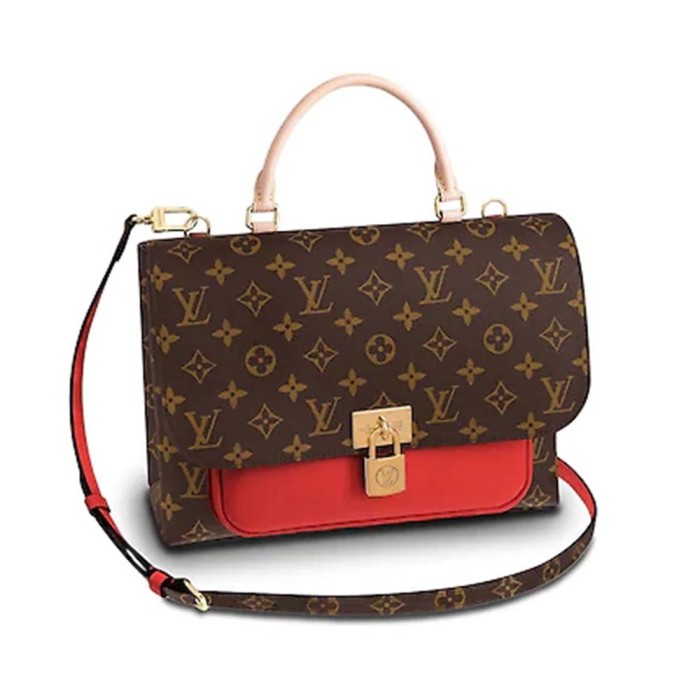 Louis Vuitton LV Women Marignan Bag in Monogram Canvas and Calf Leather