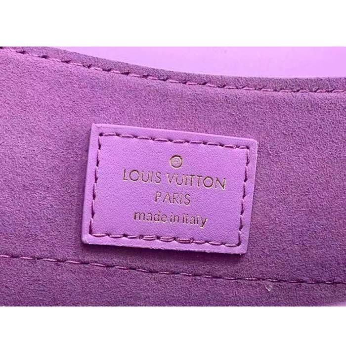 Louis Vuitton LV Women Hide Seek Lilas Provence Lilac Epi Grained Smooth Cowhide Leather