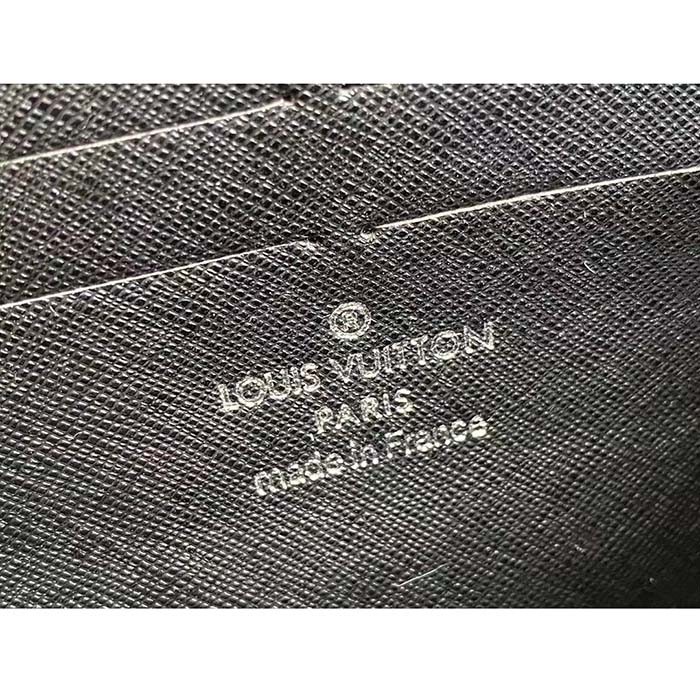 Louis Vuitton Women LV Twist Belt Chain Pouch Black Silver Epi Grained Cowhide Leather