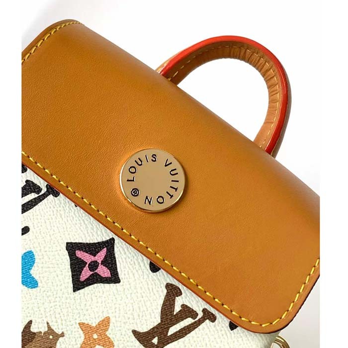 Louis Vuitton Unisex LV Nano Steamer Vanilla Monogram Craggy Coated Canvas M83429